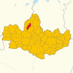 Map of Verano Brianza (Province of Monza and Brianza, region Lombardy, Italy 2024)